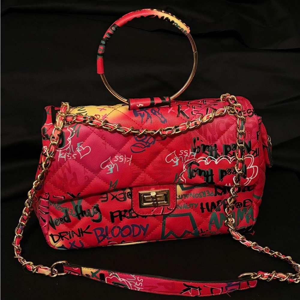 EUC Graffiti shoulder bag